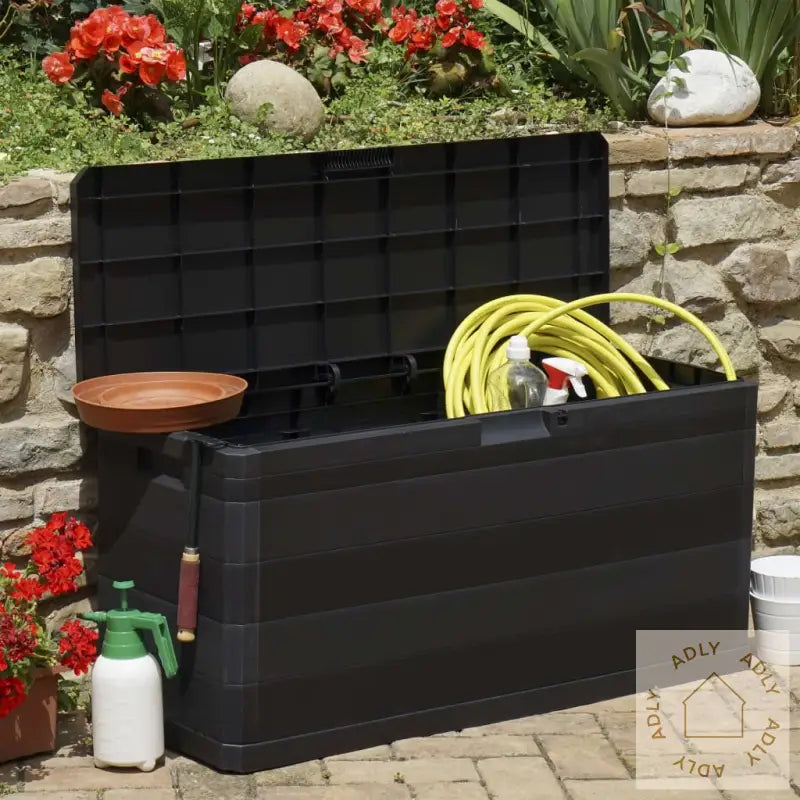 Putekasse 117X45X56 Cm Svart