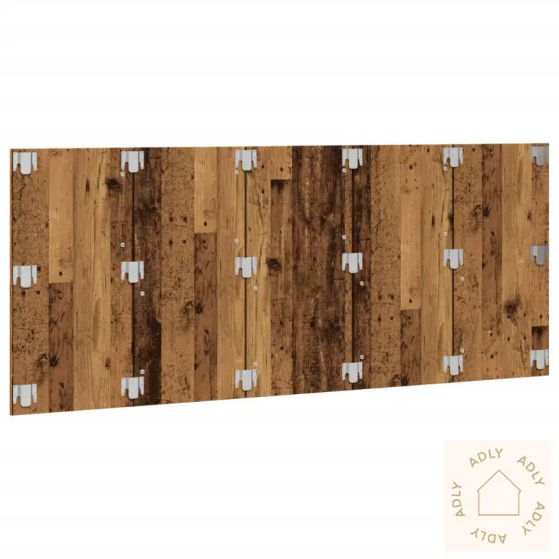 Sengegavl Gammelt Tre 200X1,5X80 Cm Konstruert Tre