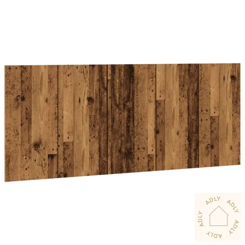 Sengegavl Gammelt Tre 200X1,5X80 Cm Konstruert Tre