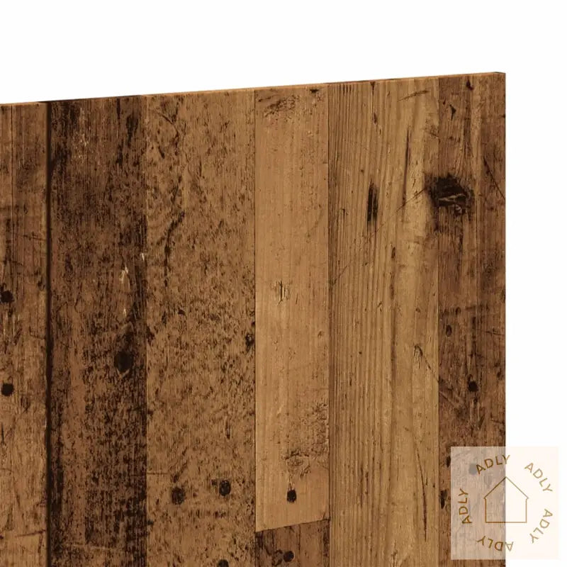 Sengegavl Gammelt Tre 200X1,5X80 Cm Konstruert Tre