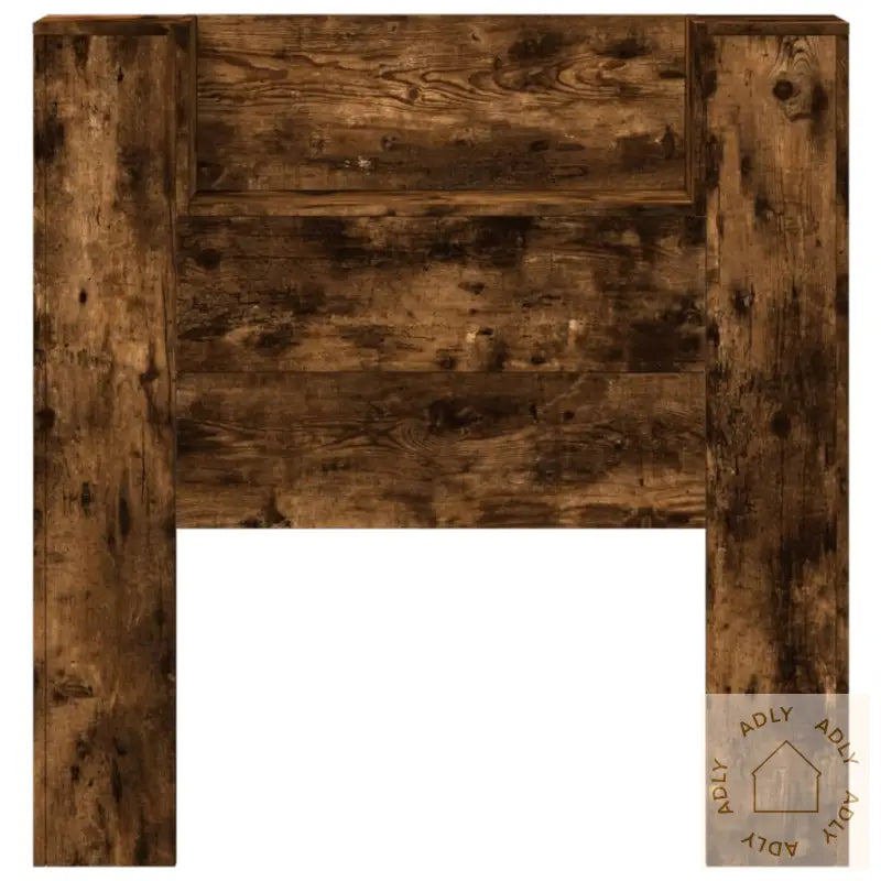 Hodegavl Skap Med Led Røkt Eik 100X16,5X103,5 Cm