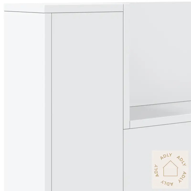 Hodegavl Skap Med Led Hvit 180X16,5X103,5 Cm