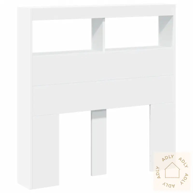 Hodegavl Skap Med Led Hvit 100X17X102 Cm