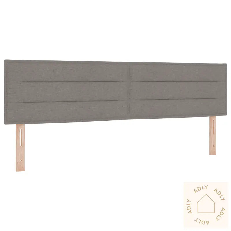 Hodegavl Linje Design Taupe 180 Cm Stoff