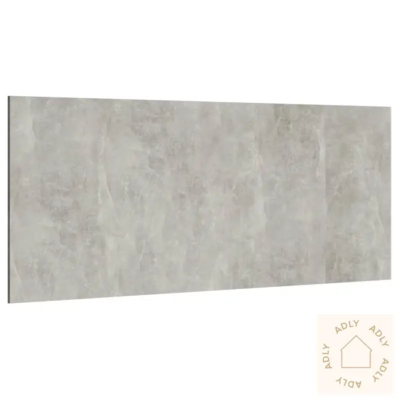 Sengegavl Betonggrå 200X1,5X80 Cm Konstruert Tre