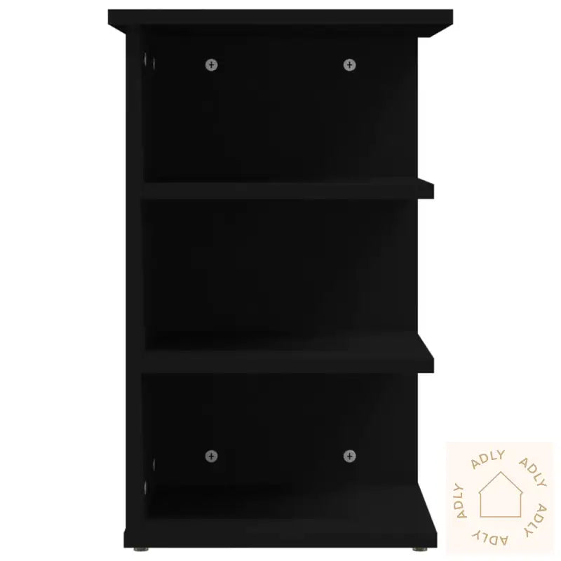 Sideskap Svart 35X35X55 Cm Konstruert Tre