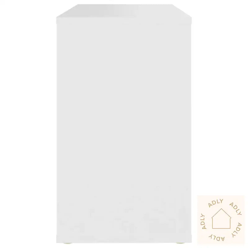 Sideskap Hvit 60X30X50 Cm Konstruert Tre