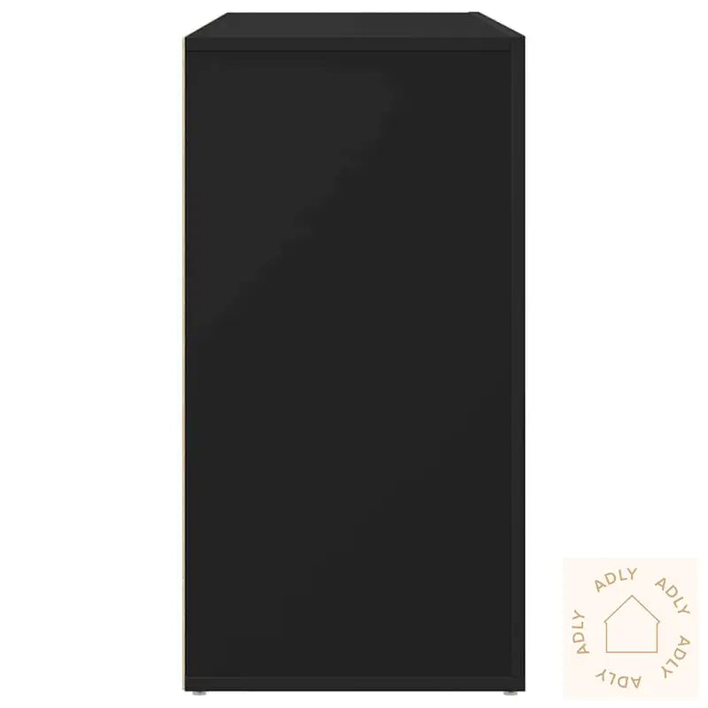 Sideskap Svart Konstruert Tre 120 X 36 X 69 Cm Oppbevaring