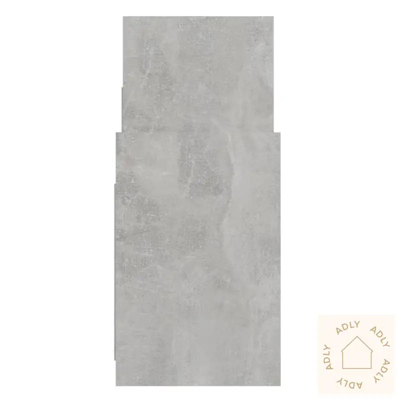 Sideskap Betonggrå 60X26X60 Cm Konstruert Tre