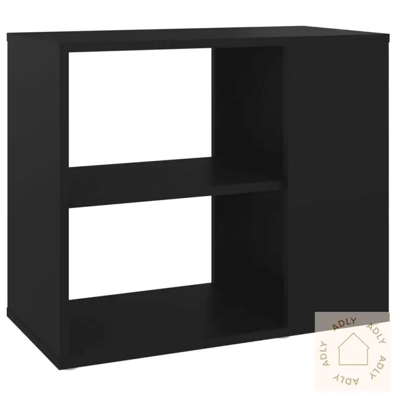 Sideskap Svart 60X30X50 Cm Konstruert Tre