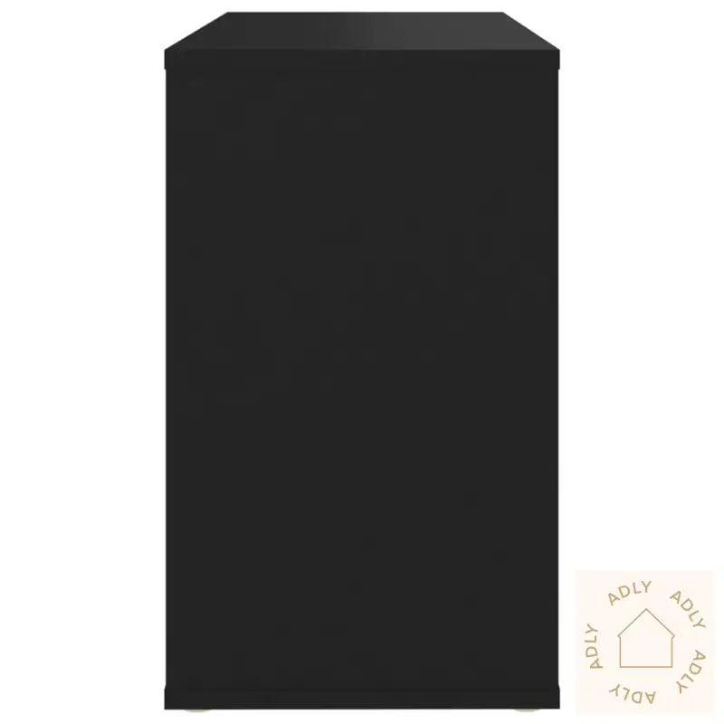 Sideskap Svart 60X30X50 Cm Konstruert Tre