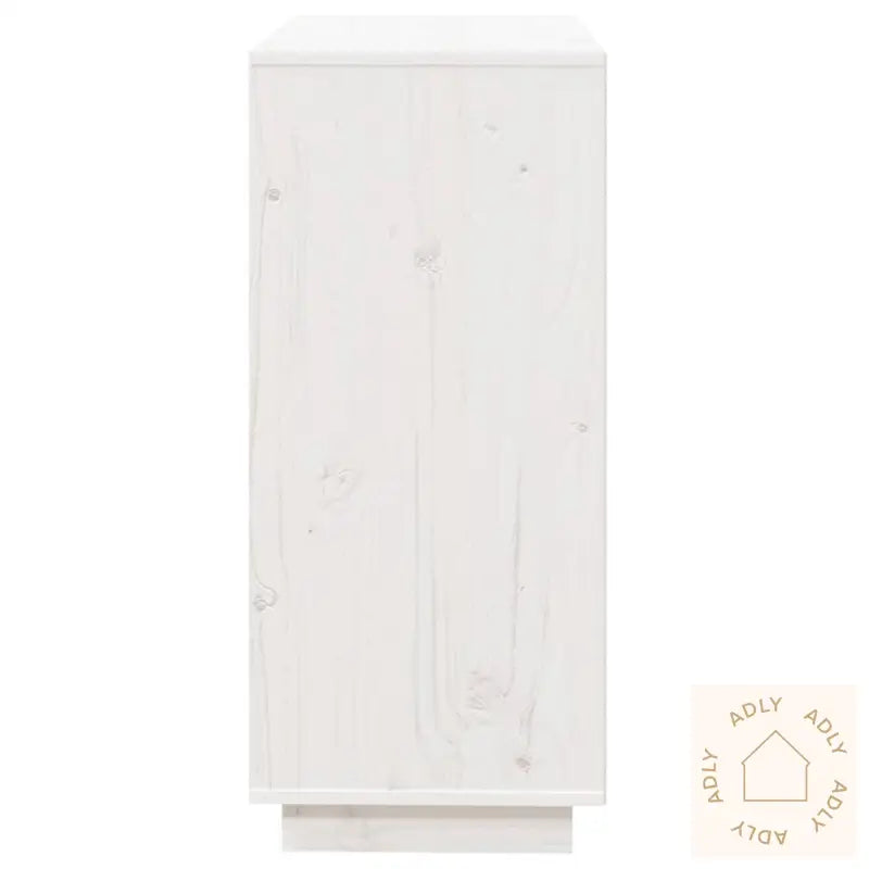 Skjenk Hvit 74X35X80 Cm Heltre Furu