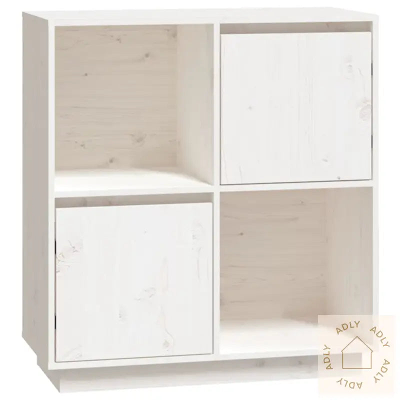 Skjenk Hvit 74X35X80 Cm Heltre Furu