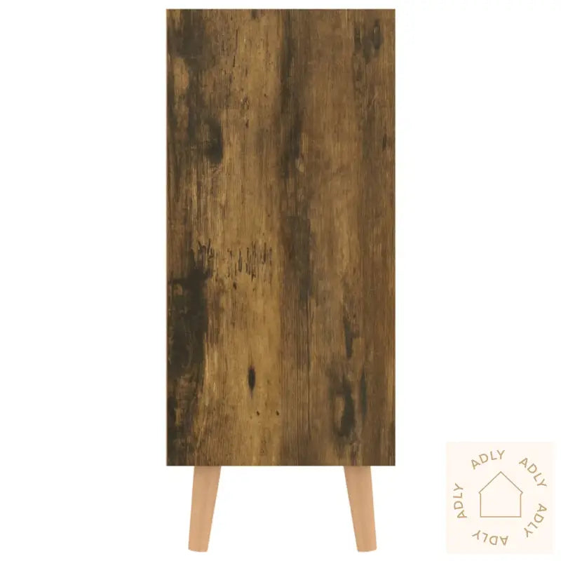 Skjenk Røkt Eik 90X30X72 Cm Konstruert Tre