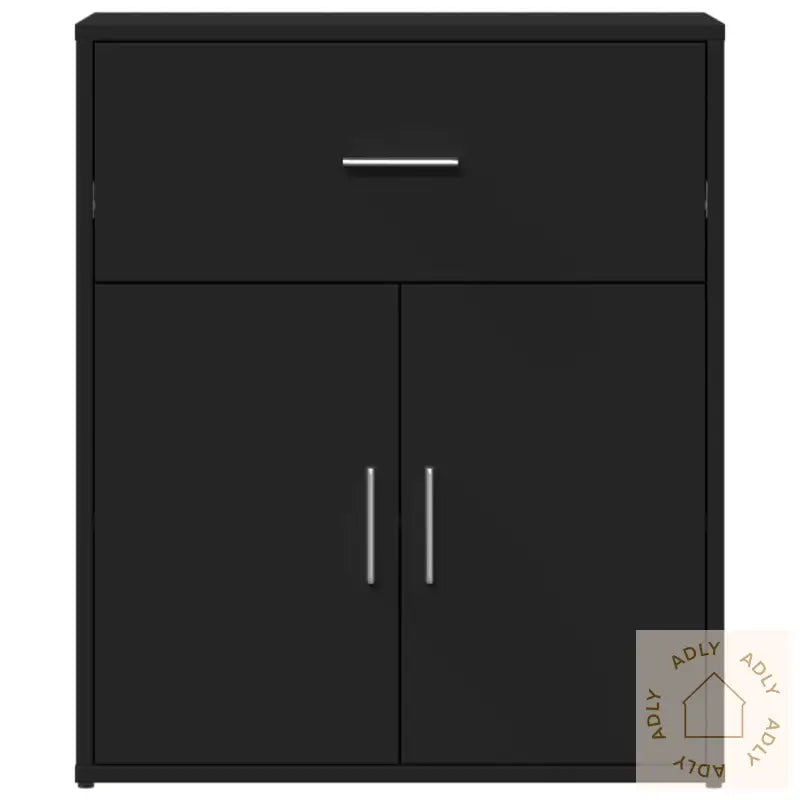 Skjenk Svart 60X31X70 Cm Konstruert Tre