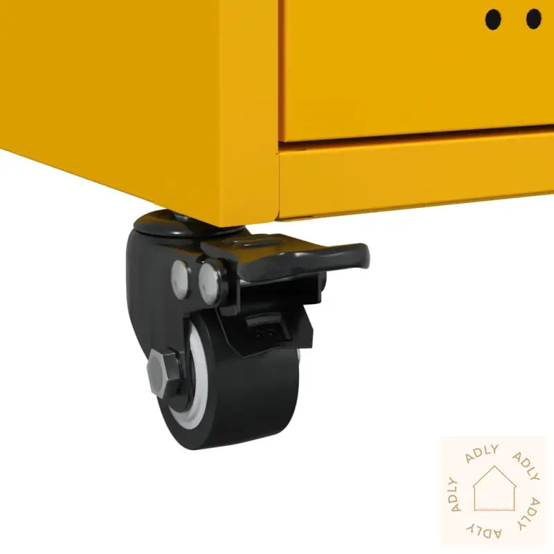 Skjenk Sennepsgul 36X39X72 Cm Stål