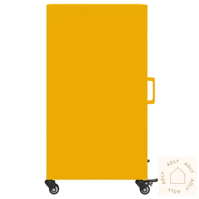 Skjenk Sennepsgul 36X39X72 Cm Stål