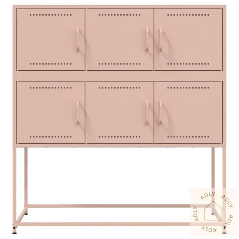 Skjenk Rosa 100,5X39X107 Cm Stål