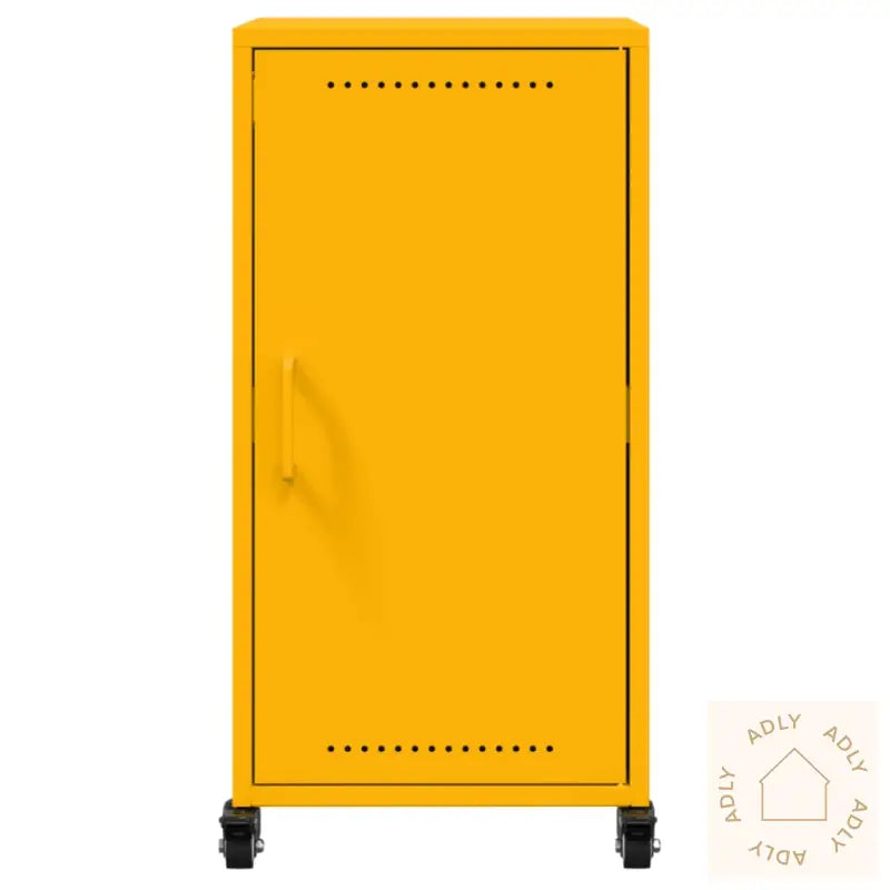 Skjenk Sennepsgul 36X39X72 Cm Stål