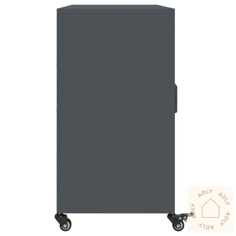 Skjenk Antrasitt 100,5X39X72 Cm Stål