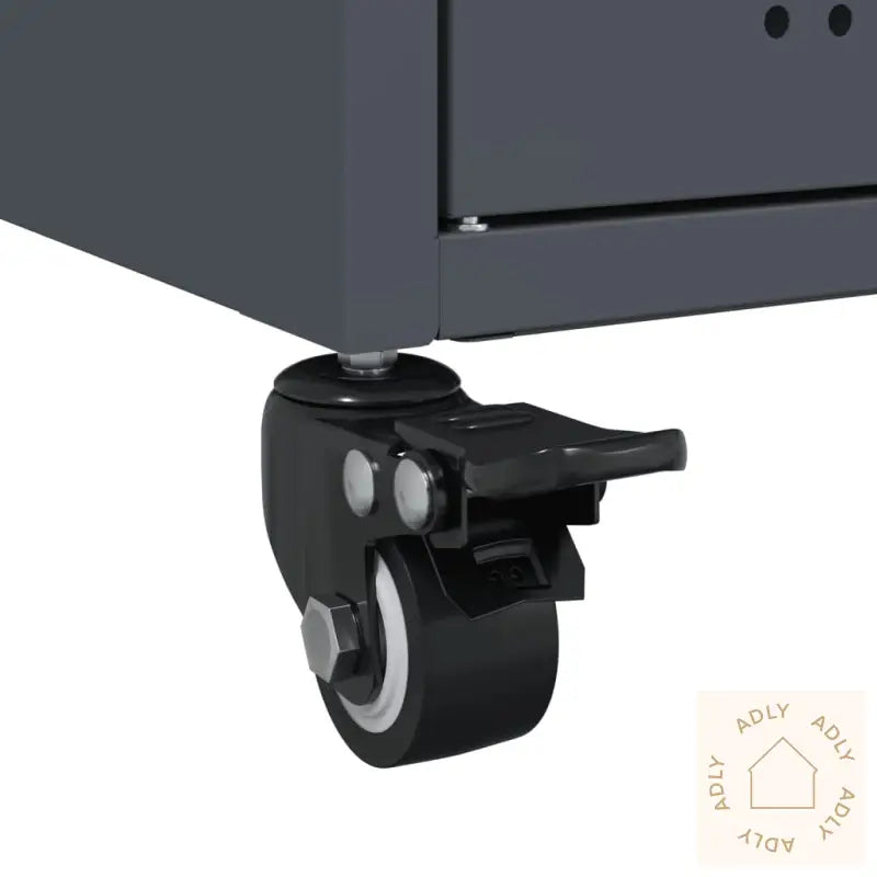 Skjenk Antrasitt 100,5X39X72 Cm Stål