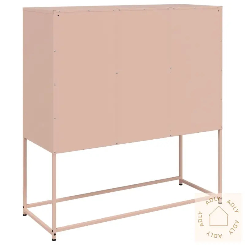 Skjenk Rosa 100,5X39X107 Cm Stål