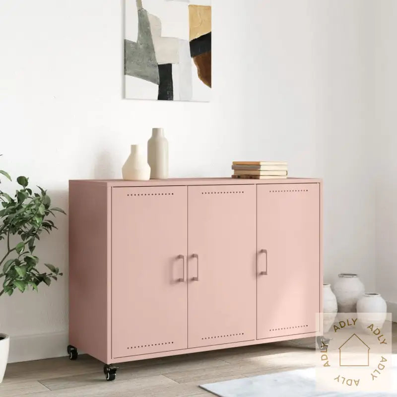 Skjenk Rosa 100,5X39X72 Cm Stål