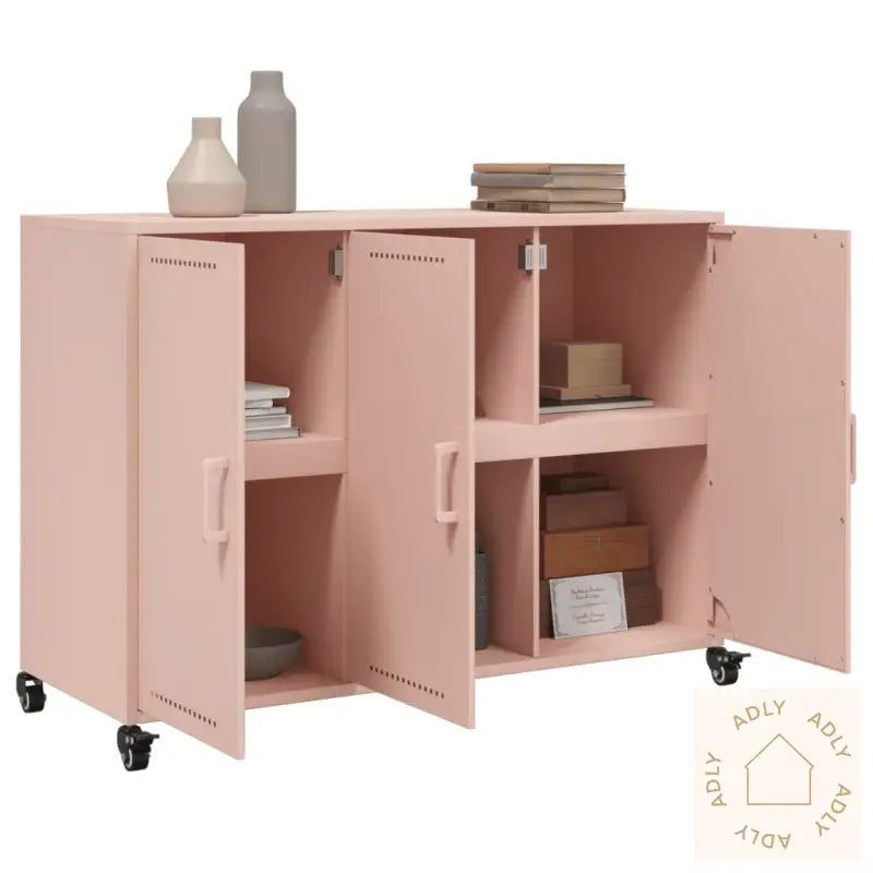 Skjenk Rosa 100,5X39X72 Cm Stål