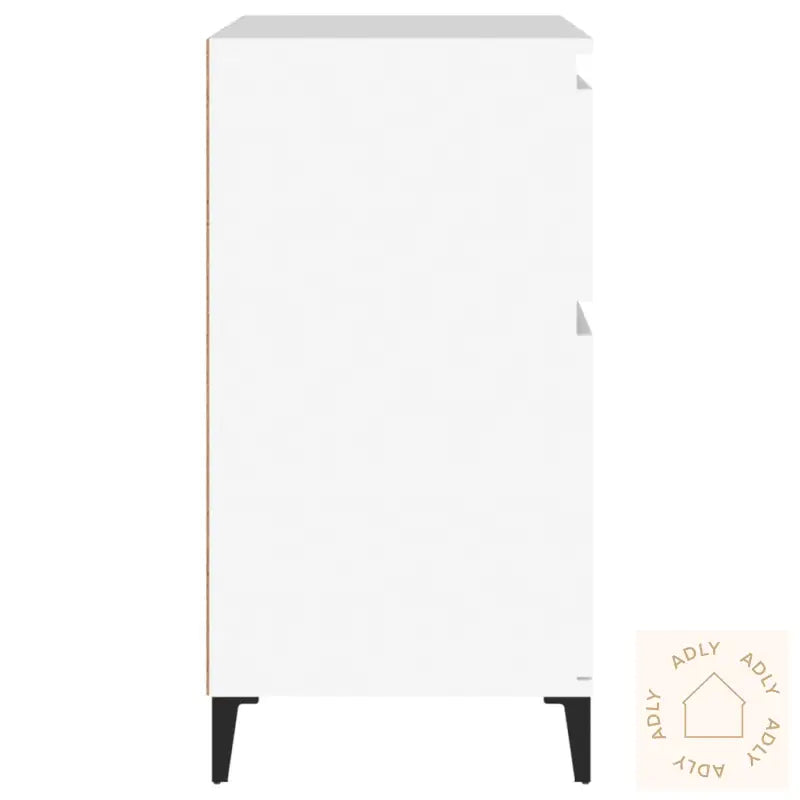 Skjenk Hvit 60X35X70 Cm Konstruert Tre