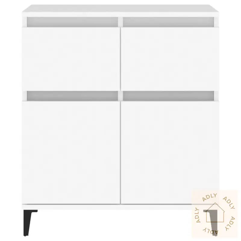 Skjenk Hvit 60X35X70 Cm Konstruert Tre