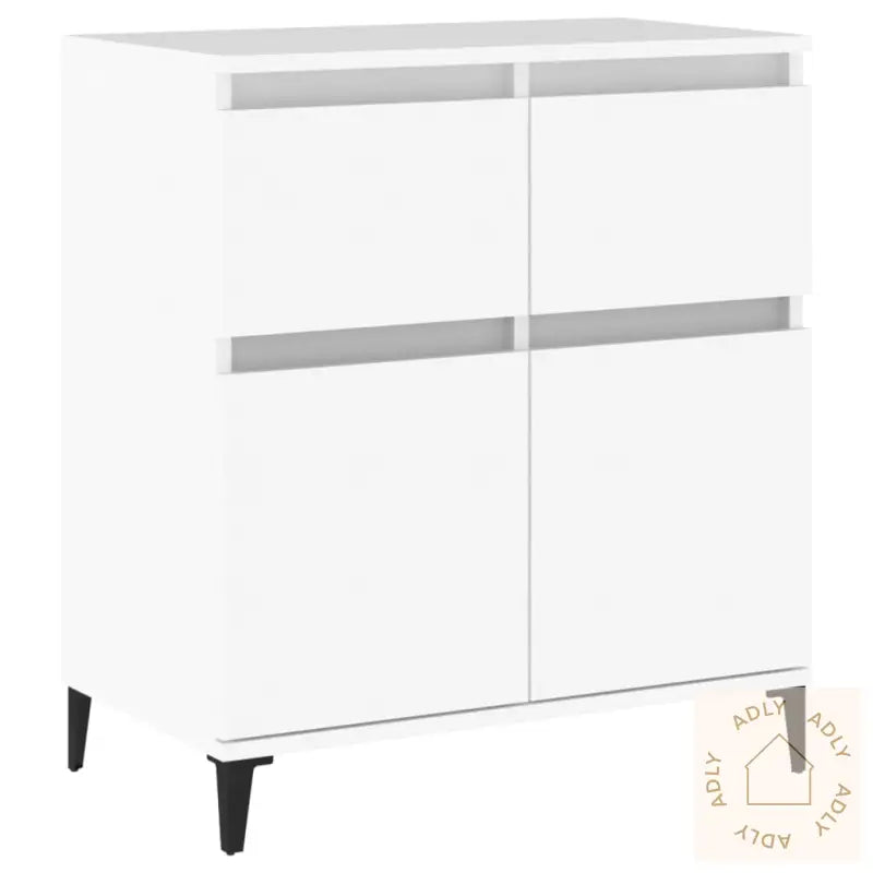Skjenk Hvit 60X35X70 Cm Konstruert Tre
