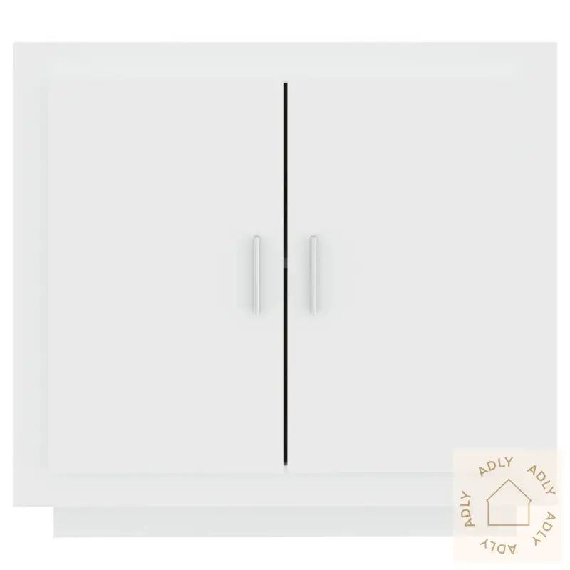 Skjenk Hvit 80X40X75 Cm Konstruert Tre