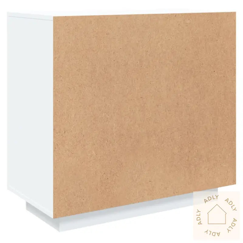 Skjenk Hvit 80X40X75 Cm Konstruert Tre