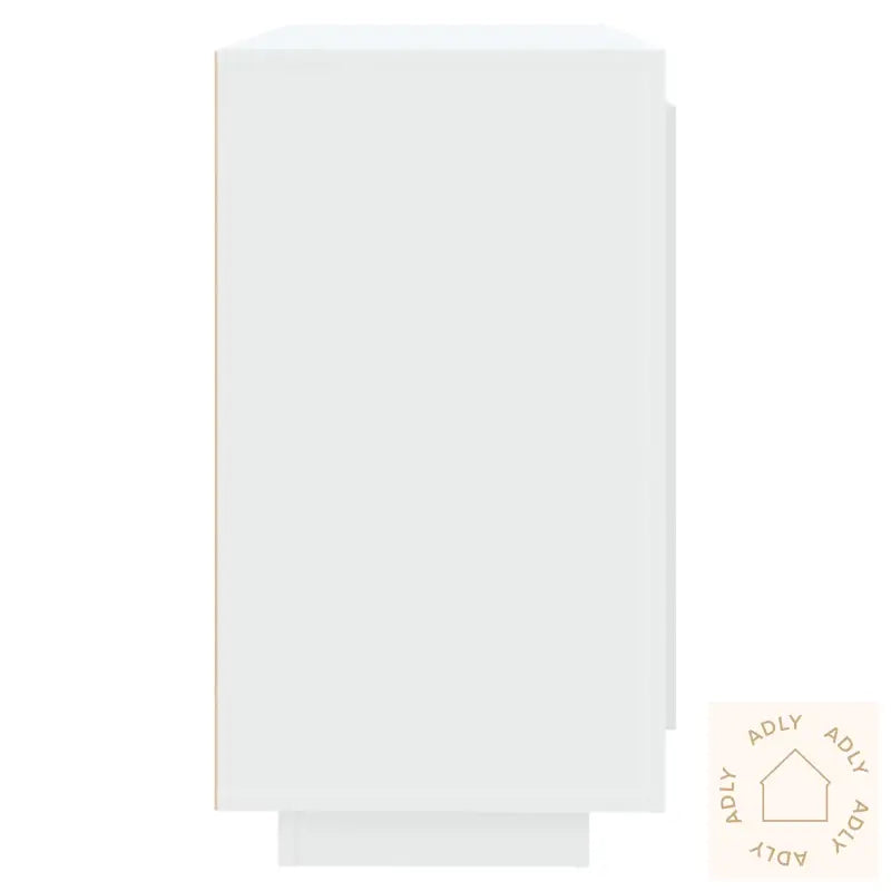 Skjenk Hvit 80X40X75 Cm Konstruert Tre