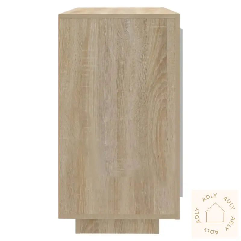 Skjenk Sonoma Eik 80X40X75 Cm Konstruert Tre