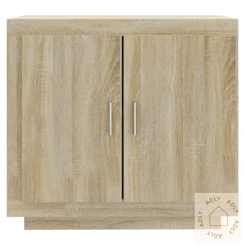 Skjenk Sonoma Eik 80X40X75 Cm Konstruert Tre