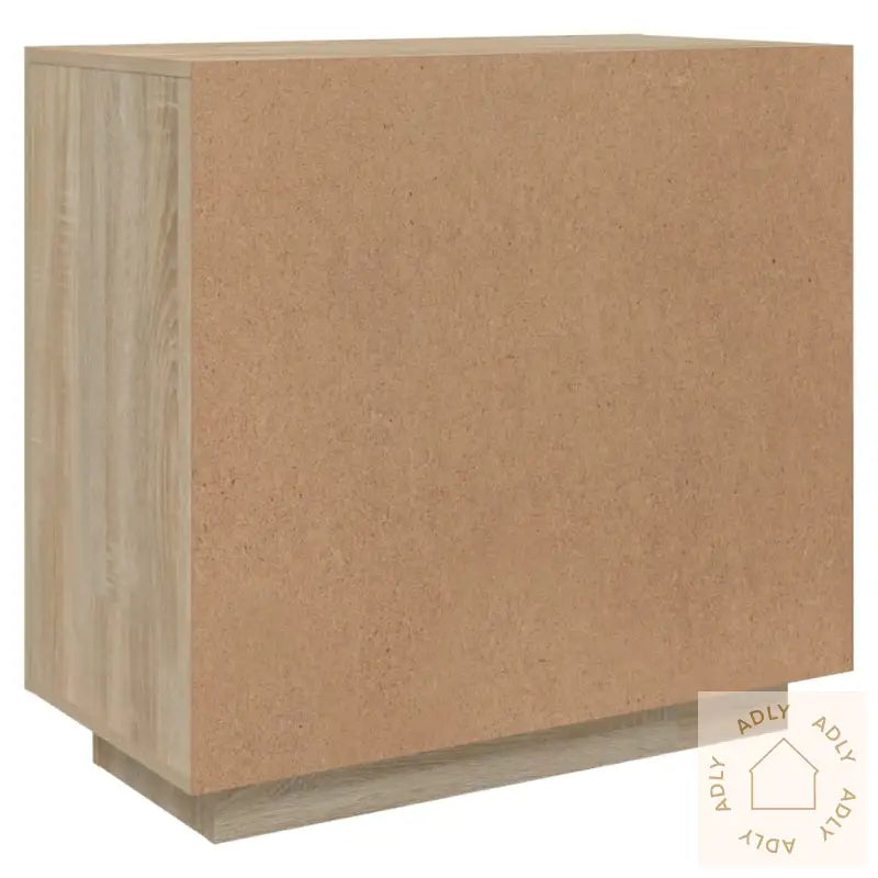 Skjenk Sonoma Eik 80X40X75 Cm Konstruert Tre