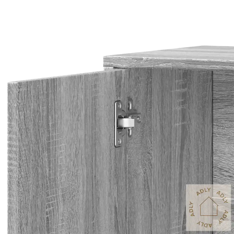 Skjenk Grå Sonoma 60X31X70 Cm Konstruert Tre