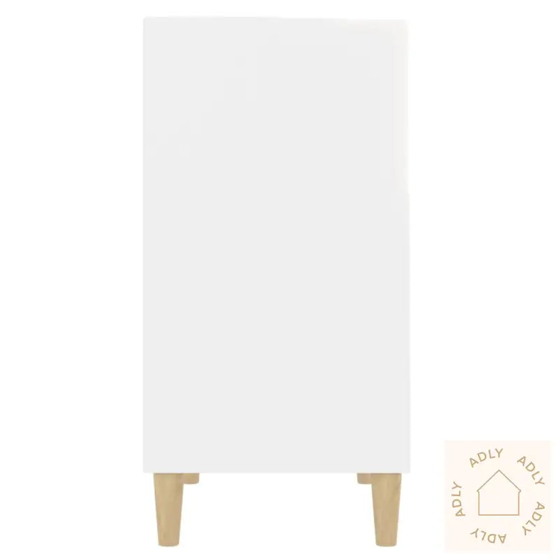 Skjenk Hvit 57X35X70 Cm Konstruert Tre