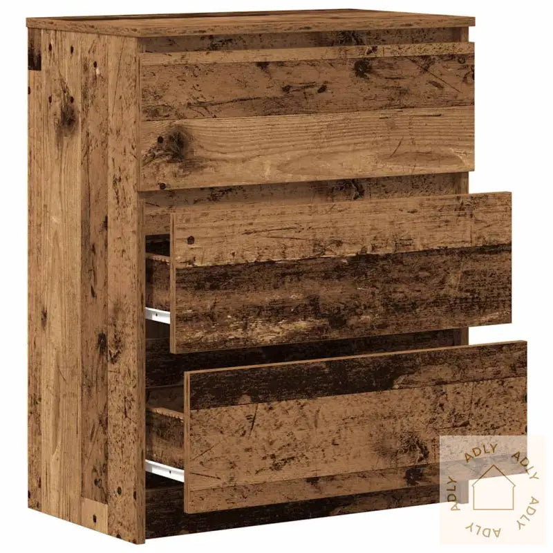Skjenk Gammelt Tre 60X35X76 Cm Konstruert Tre
