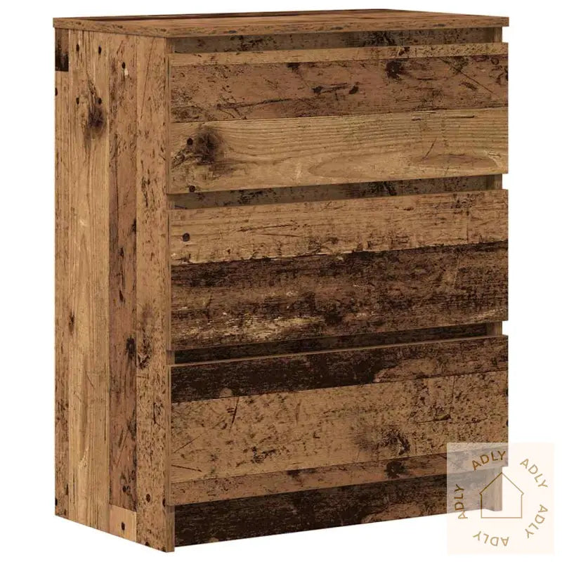 Skjenk Gammelt Tre 60X35X76 Cm Konstruert Tre