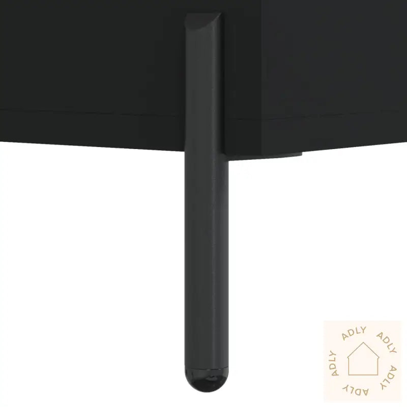 Skohylle Svart 30X35X105 Cm Konstruert Tre
