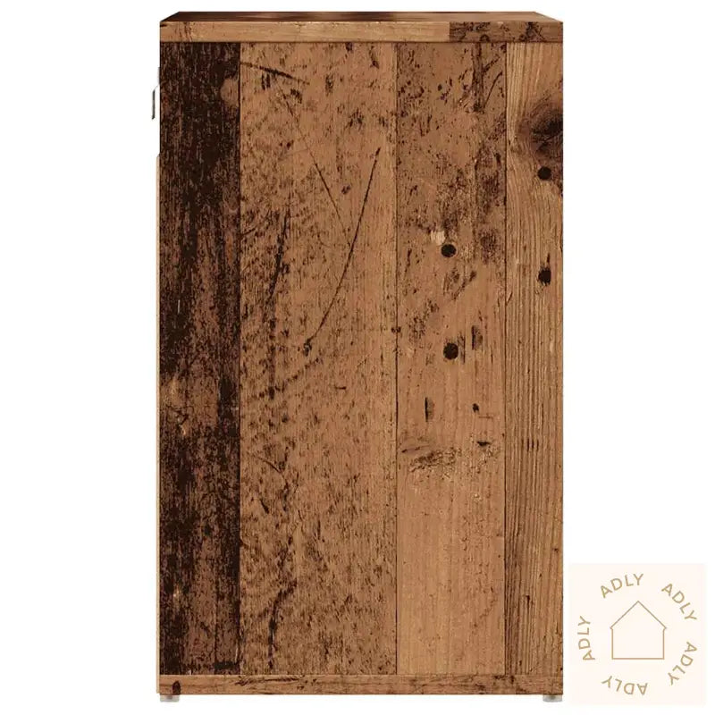 Skoskap Gammelt Tre 52X30X50 Cm