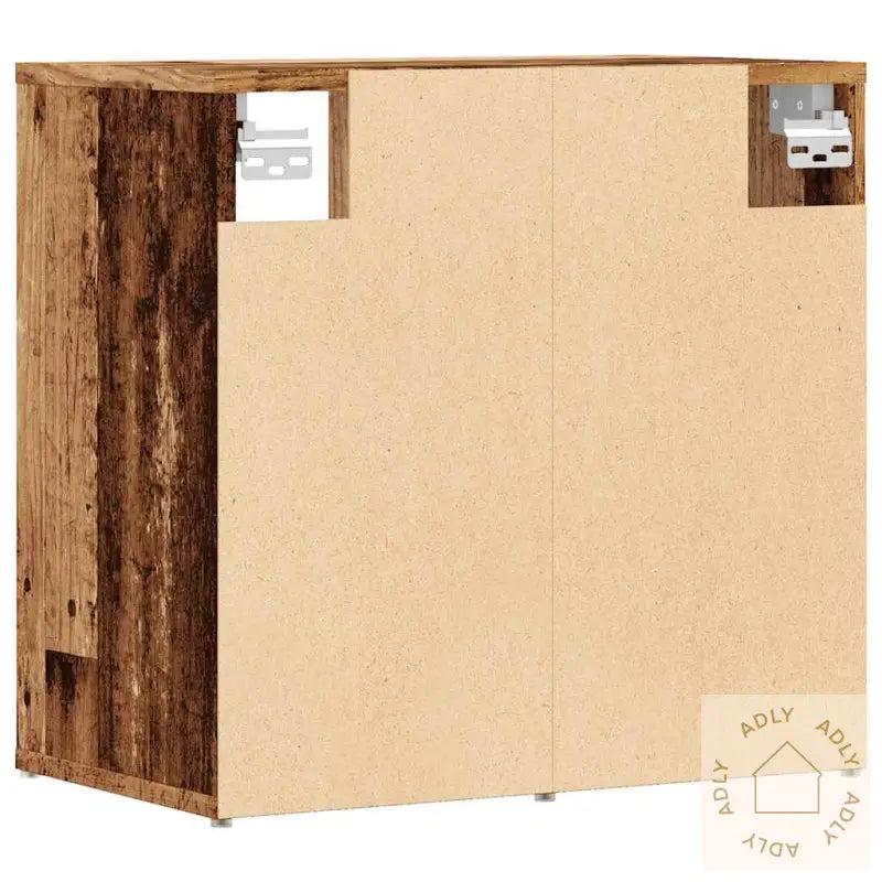 Skoskap Gammelt Tre 52X30X50 Cm