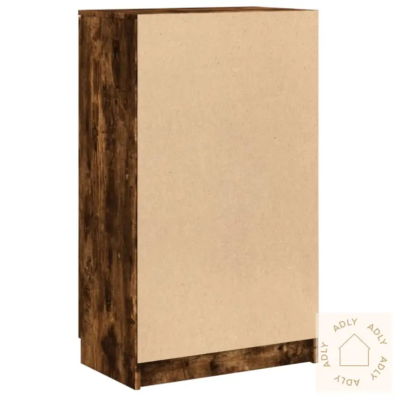 Skoskap Røkt Eik 59X35X100 Cm Konstruert Tre