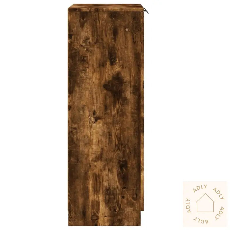 Skoskap Røkt Eik 59X35X100 Cm Konstruert Tre