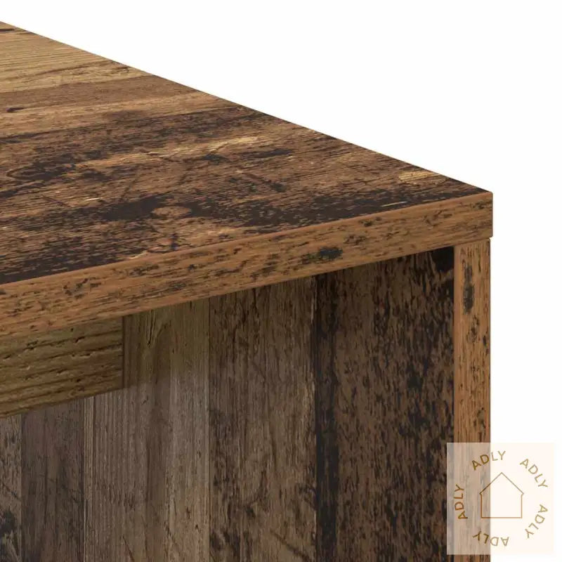 Skrivebord Med Oppbevaring Gammelt Tre Konstruert Tre