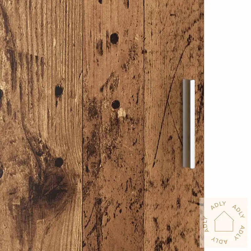 Skrivebord Med Oppbevaring Gammelt Tre Konstruert Tre