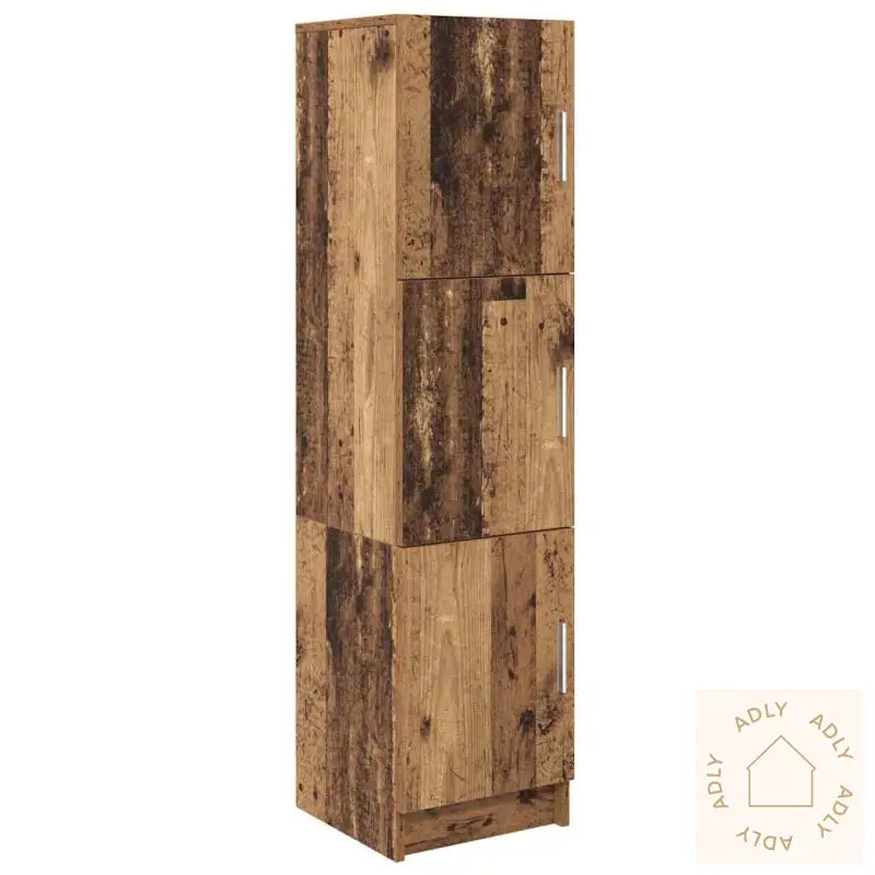 Skrivebord Med Oppbevaring Gammelt Tre Konstruert Tre