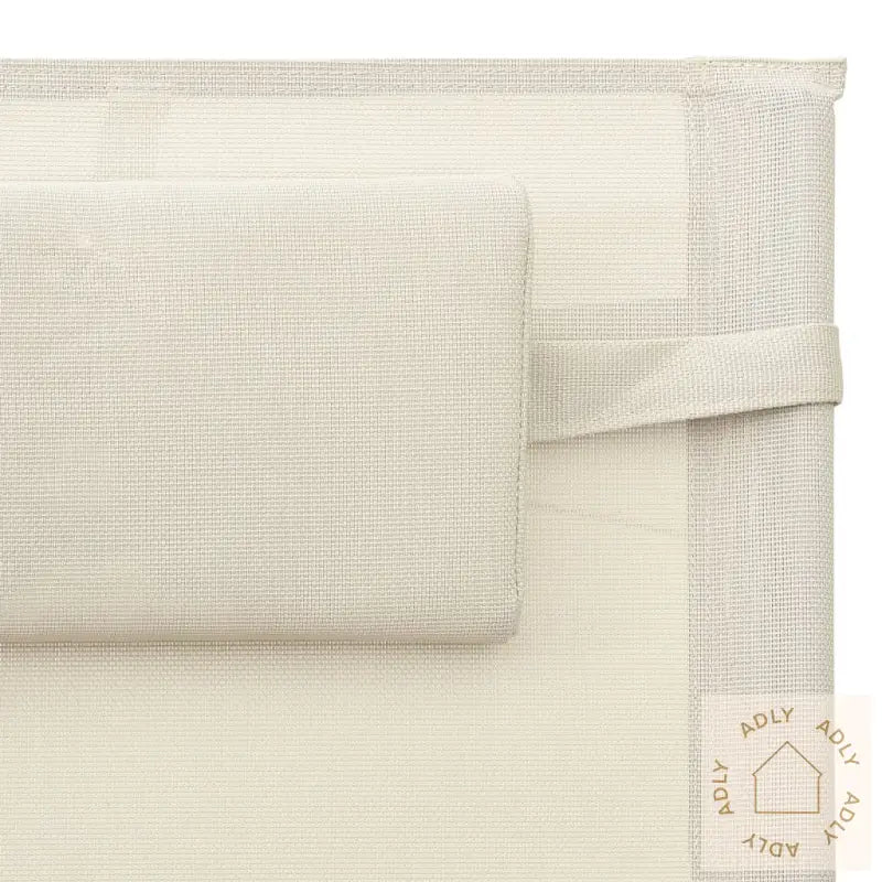 Solseng Textilene Kremhvit Og Grå